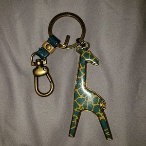 Fossil giraffe keychain 🦒